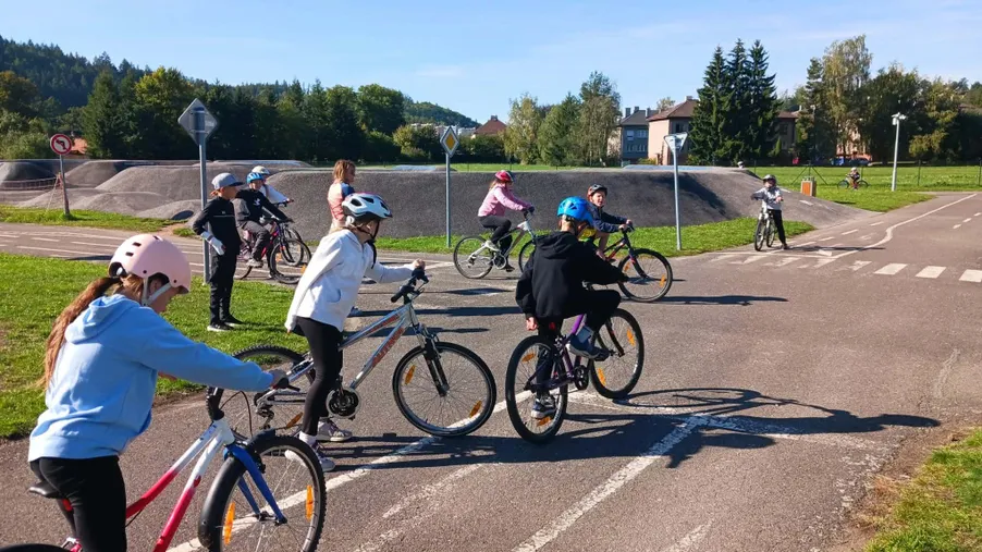 Čtvrťáci na dopravním hřišti